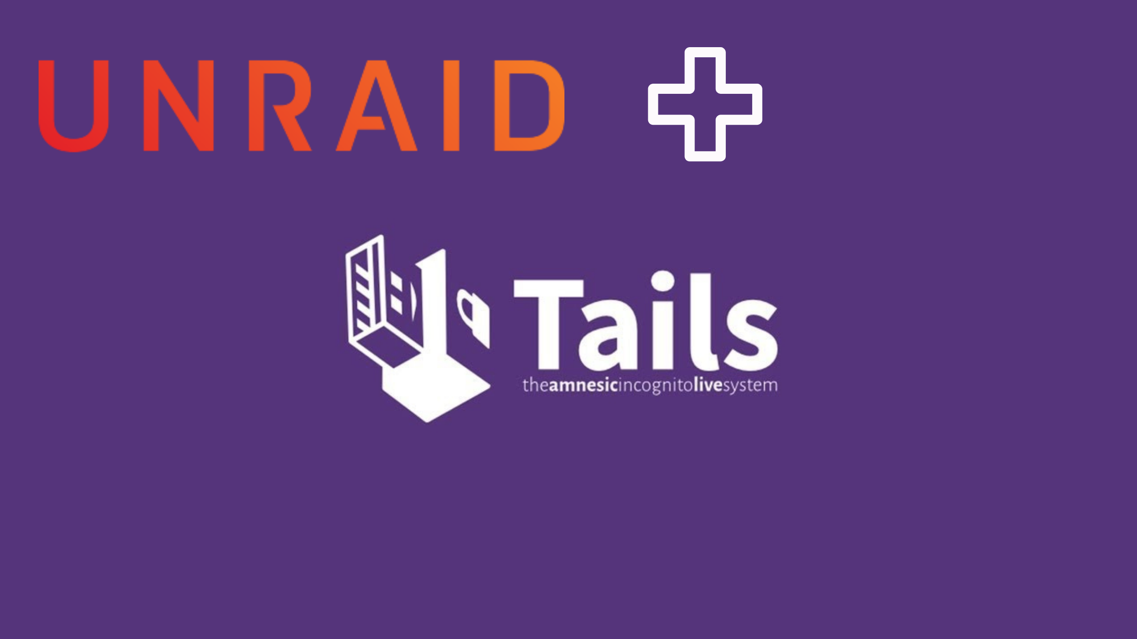 Tails + Unraid Logo